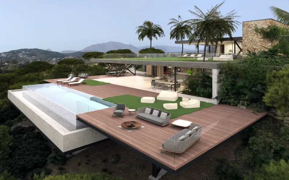 Seaview Plot Almenara Golf with Unique Flow81 Architects Project and Building License
