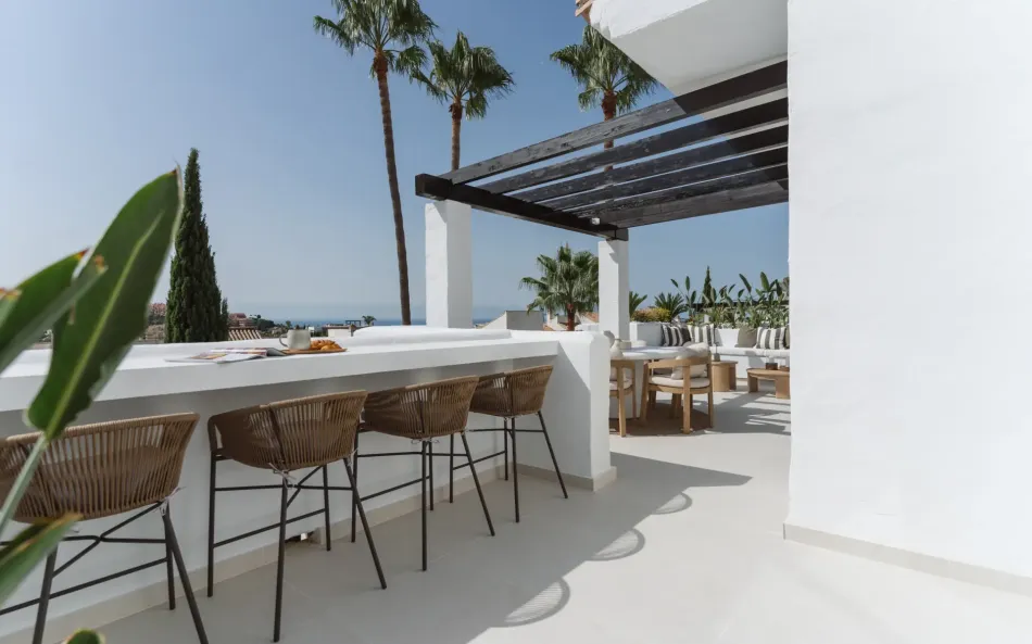 Tvåvånings takvåning till salu i La Quinta Village, Nueva Andalucia