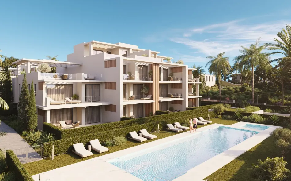 Markplanslägenhet till salu i New Golden Mile, Estepona Öst