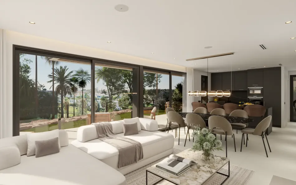 Modern off-plan villa bredvid El Campanario golfbana, på Nya Gyllene Milen