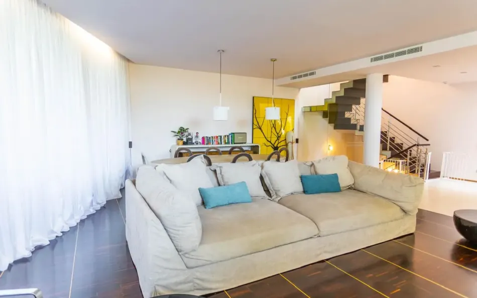 Semi-Detached Villa med privat pool och havsutsikt, Meisho kullar, Sierra Blanca
