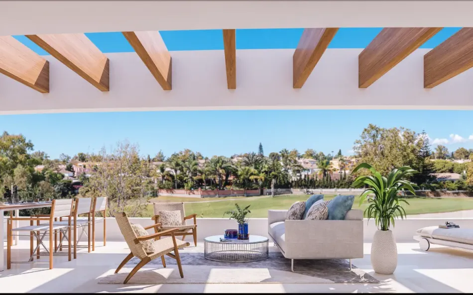 Breeze is a spectacular project of 34 amazing apartments and penthouses, located in front line golf in Marbella