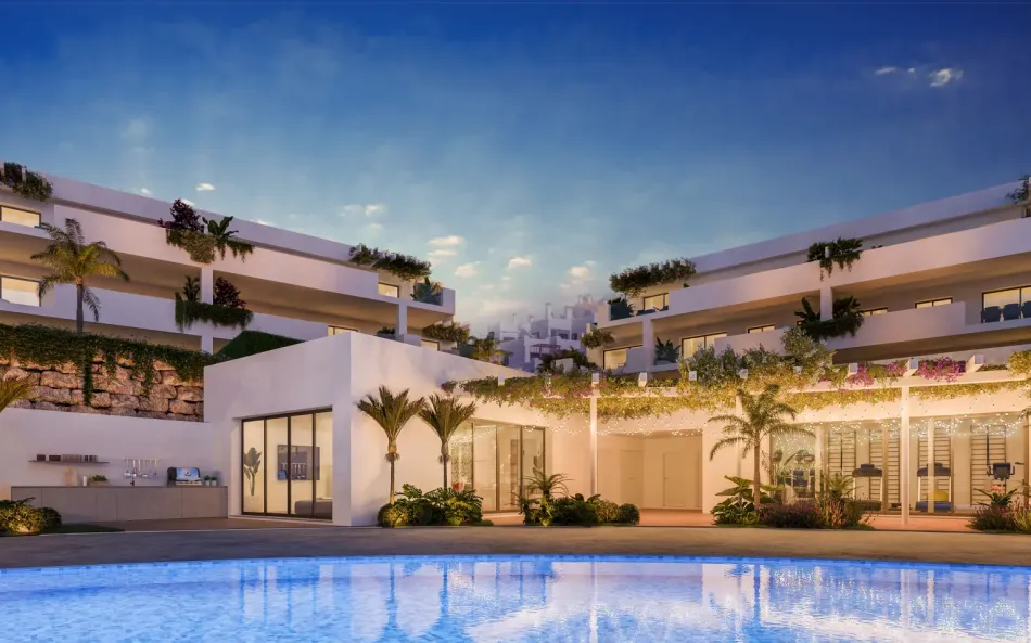 Amaranta Living Casares Golf, relaxed living and golf in exclusive apartments and penthouses.