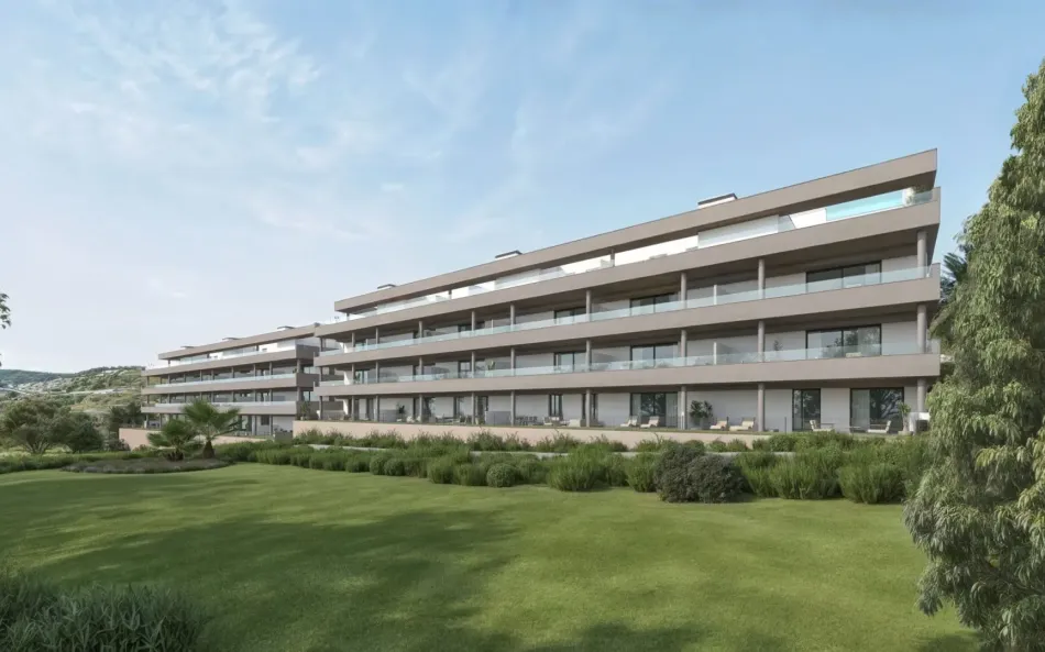 Etherna Homes, contemporary homes next to the golf course in Estepona