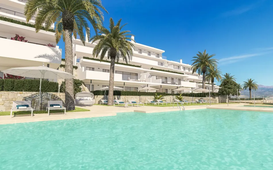 Las Terrazas de Cortesín Bon Air, modern apartments and penthouses in the prestigious Finca Cortesín