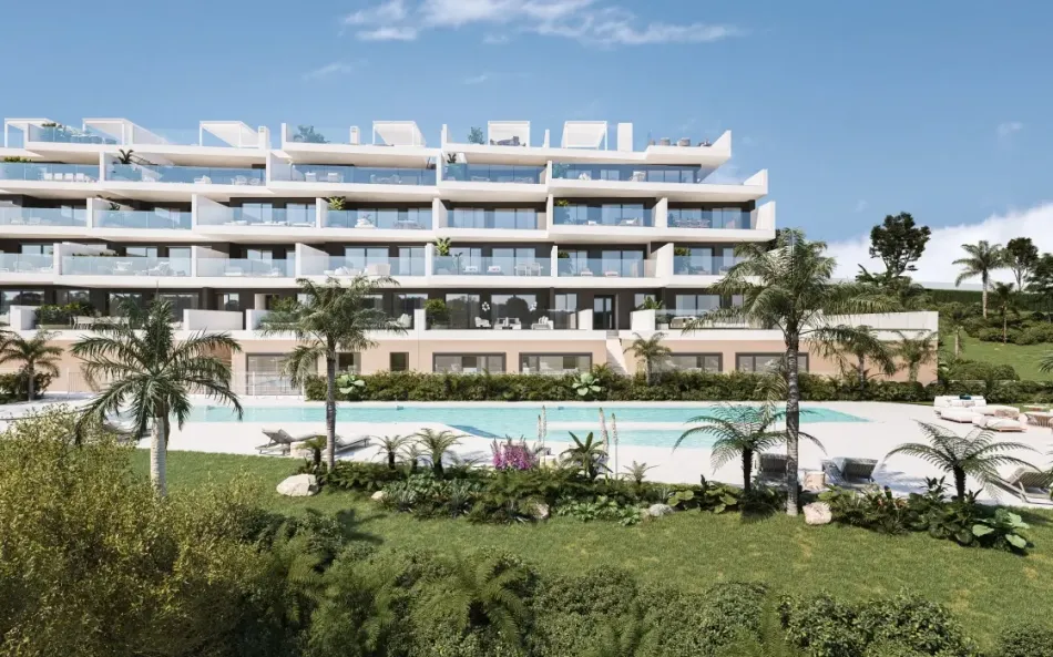 Pure Sun Residences, modern design apartments and penthouses in Manilva