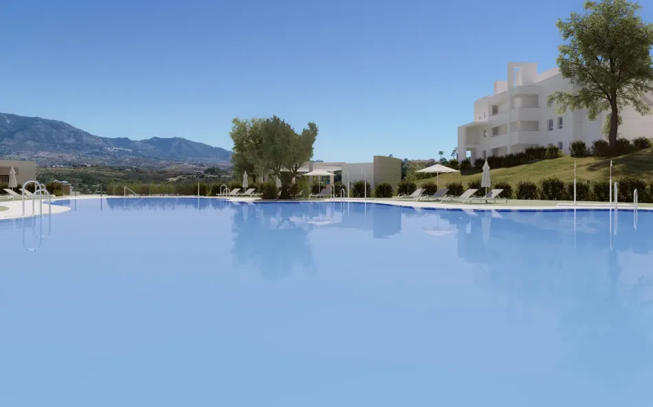 Solana Village, contemporary apartments and penthouses for golf lovers at La Cala Golf Resort in Mijas