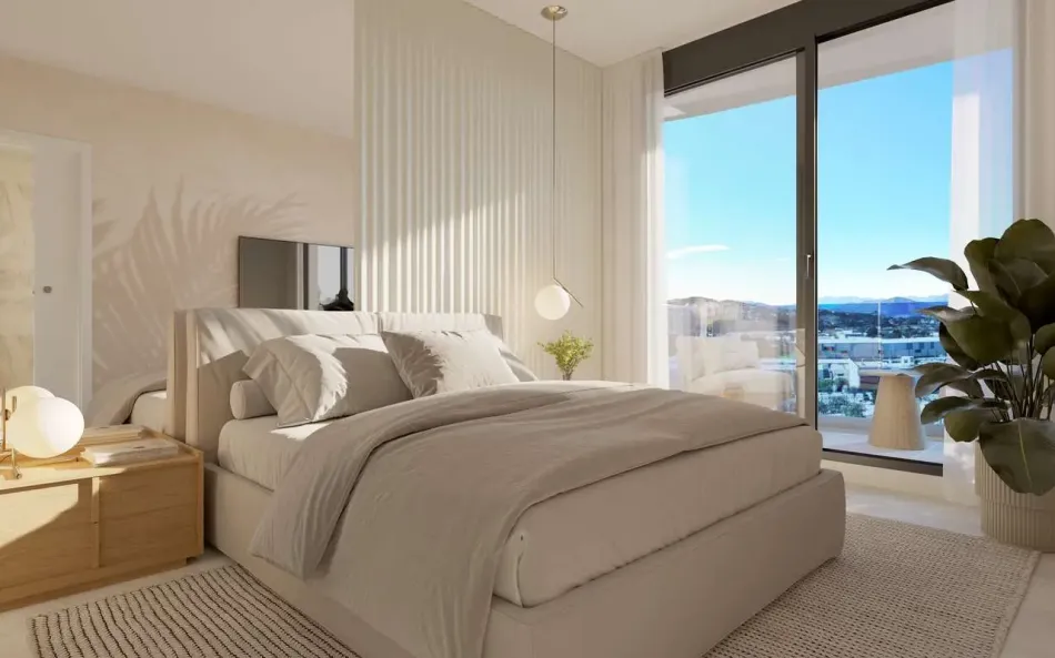 Modern 1-Bedroom Loft Apartments in Las Lagunas, Mijas Costa