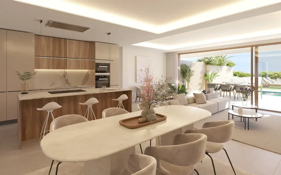 Homes with fascinating sea views